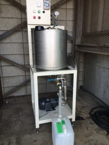エマルジョン製造機 3号機