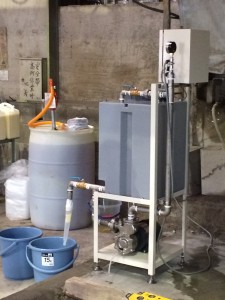 エマルジョン製造機 1号機