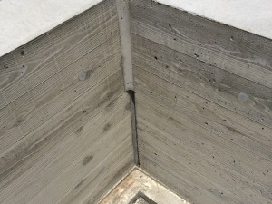 木目のコンクリート